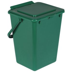 KITCHEN COMPOSTER - Single - Unit - Solid Lift - Compost Green PCR