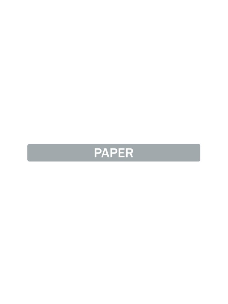 ASPYRE – Label – Paper – Grey-White