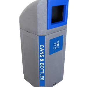 OCTO - Single - Kit - Outdoor - Cans & Bottles - Full - Greystone-Blue