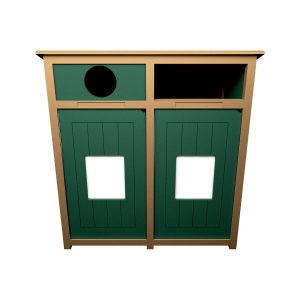 AURA - Double - Unit - Circle-Full - Cedar-Green