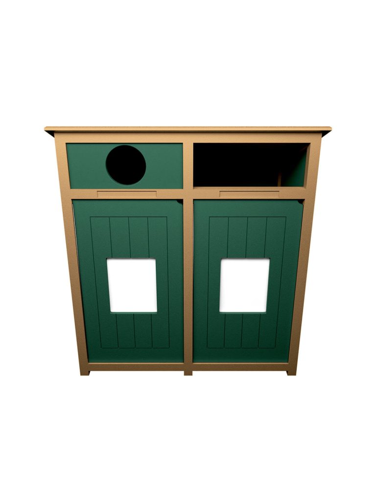 AURA – Double – Unit – Circle-Full – Cedar-Green