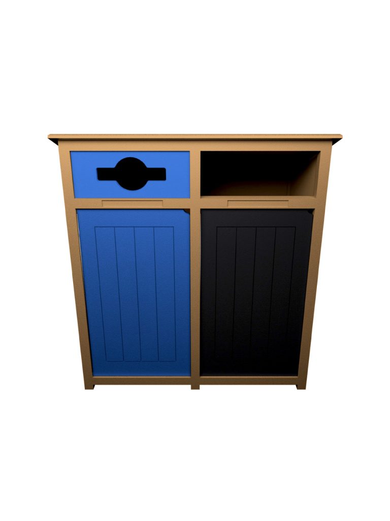 AURA – Double – Unit – Mixed-Full – Cedar-Blue-Black