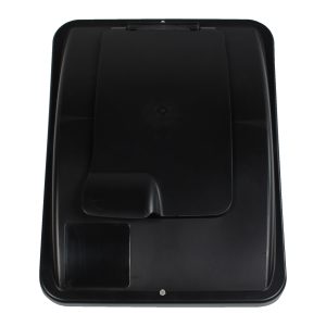 WIRE EVENT CONTAINER - Lid - Solid Lift - Black