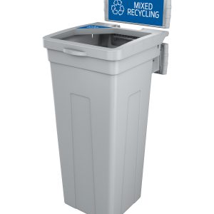 RISE - Single - Kit - Mixed Recycling - Full - Grey
