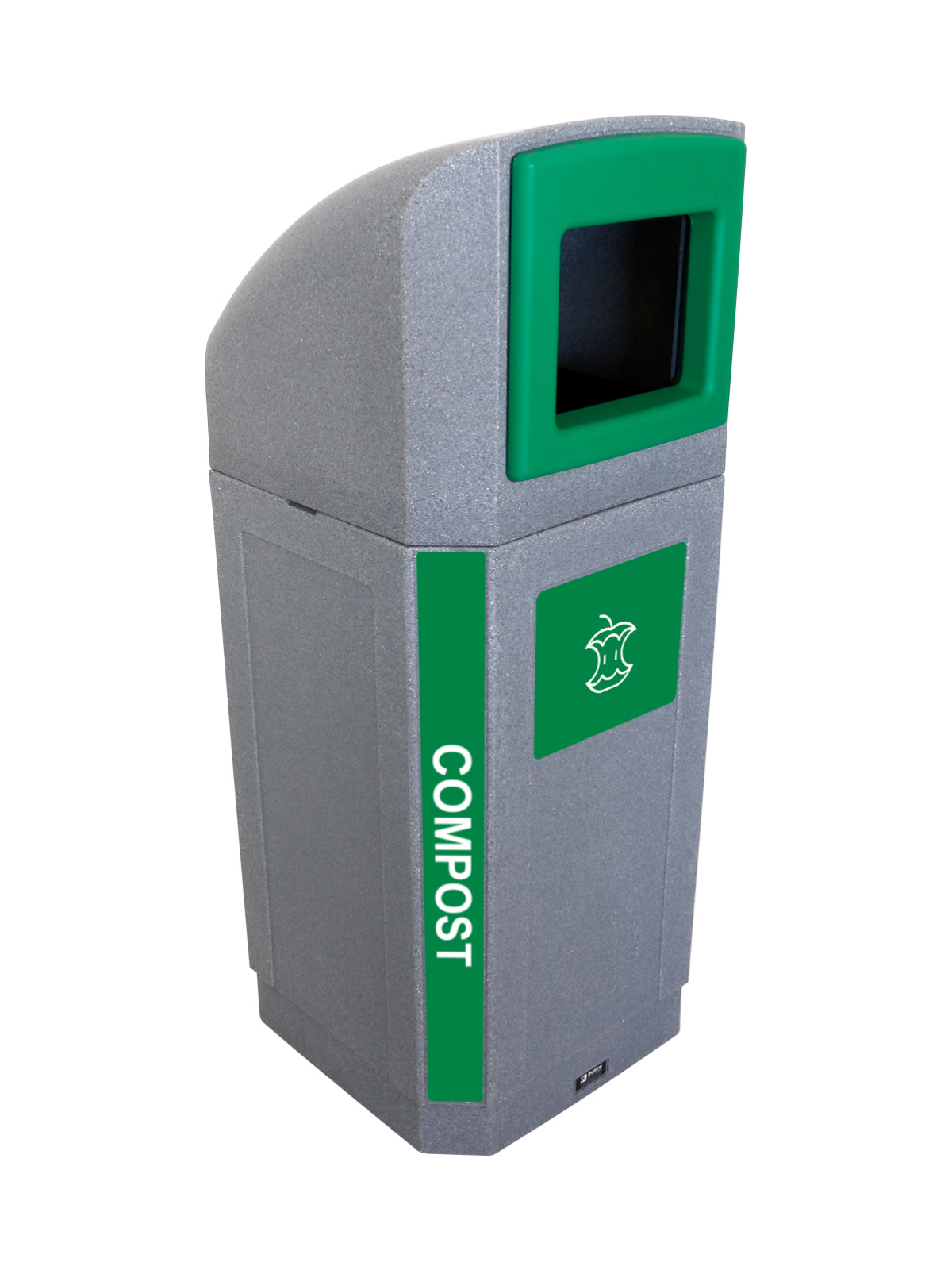 OCTO - Single - Kit - Outdoor - Compost - Full - Greystone-Green ...