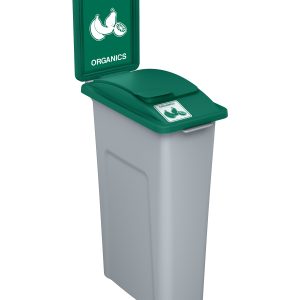 WASTE WATCHER - Single - Kit - Organics - Solid Lift - Grey-Green