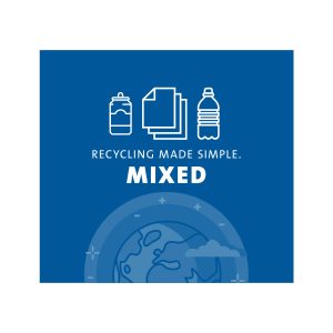 ARISTATA - Sign - Mixed Recylables - Blue
