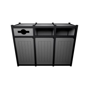 VISION - Triple - Unit - Mixed-Full-Full - Black-Grey