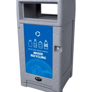 EXPRESSION - Single - Kit - Mixed Recycling - Full - Greystone