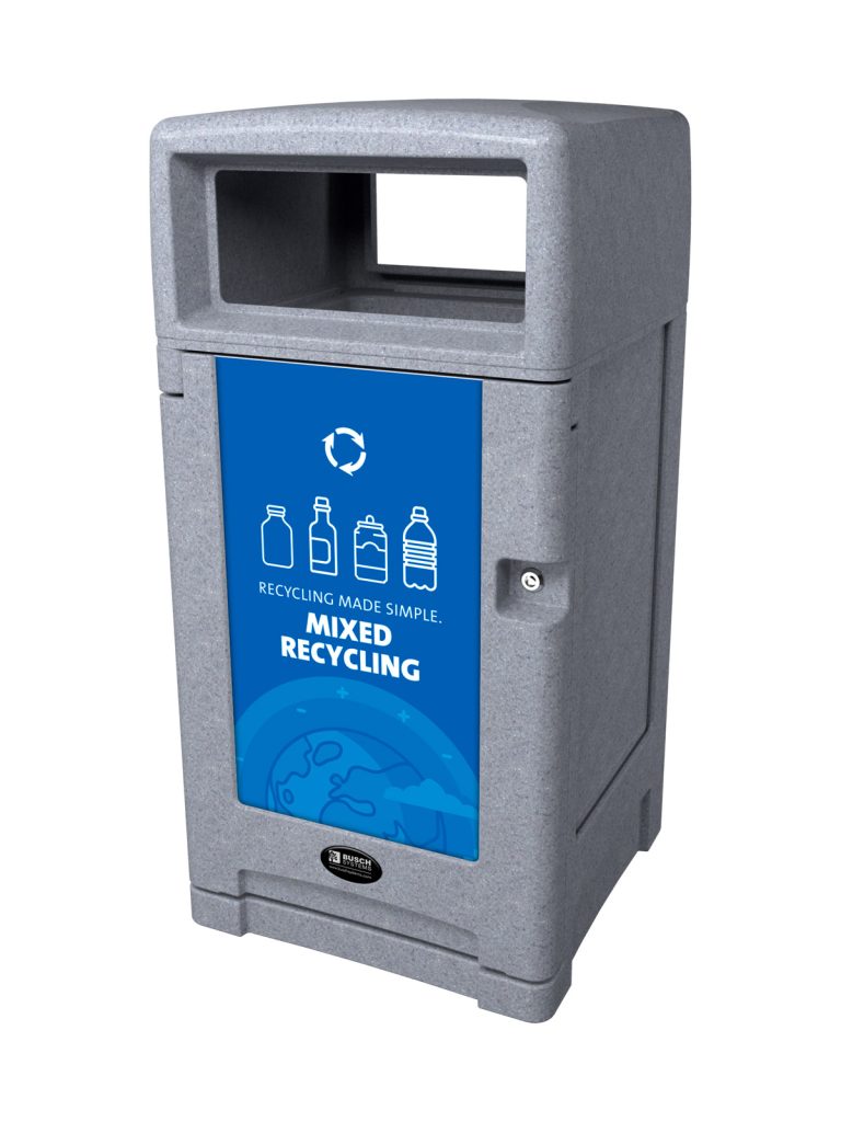 EXPRESSION – Single – Kit – Mixed Recycling – Full – Greystone