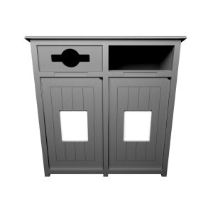 AURA - Double - Unit - Mixed-Full - Grey