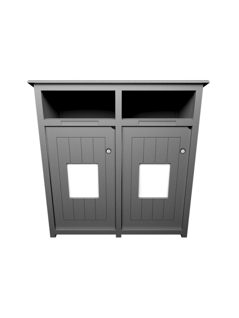 AURA – Double – Unit – Full – Grey