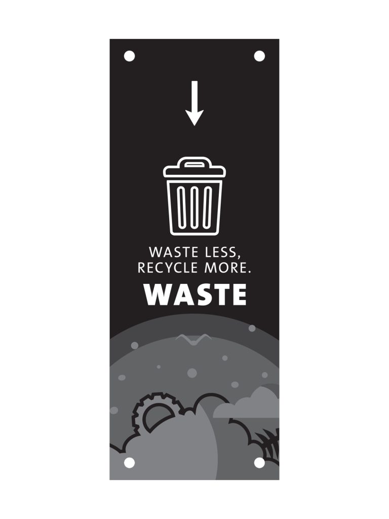 EVOLVE – Body Sign – Waste – Black