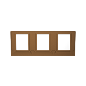 VENTURE - Triple - Sign Frame - Cedar