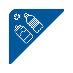 RISE - Label - Cans & Bottles - Blue