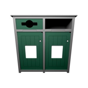 AURA - Double - Unit - Mixed-Full - Grey-Green