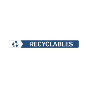 RENEGADE - Label - Recyclables - Blue-White