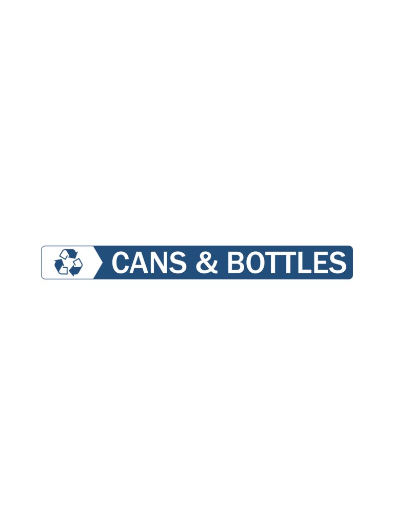 RENEGADE – Label – Cans & Bottles – Blue – White