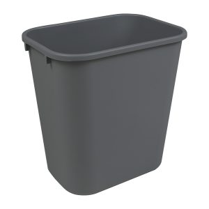 RECYCLING & WASTE BASKET - Single - Body - 28 Q - Grey PCR