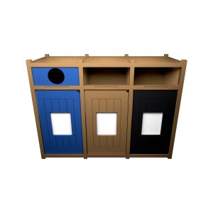 VISION - Triple - Unit - Circle-Full-Full - Cedar-Blue-Cedar-Black