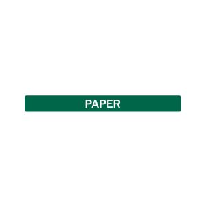 ASPYRE - Label - Paper - Green-White