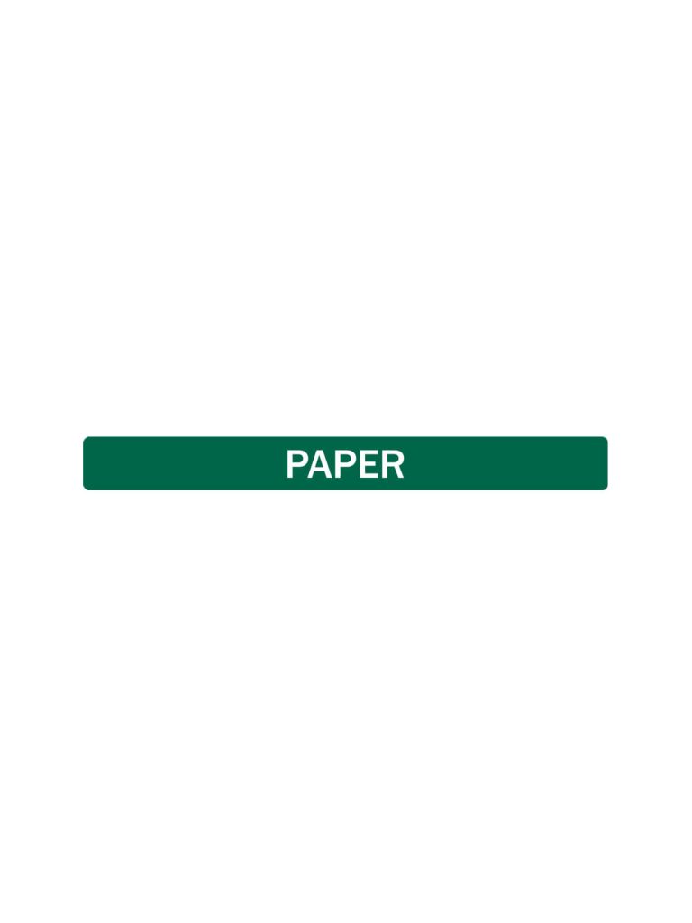 ASPYRE – Label – Paper – Green-White
