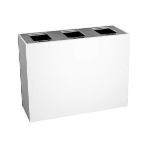 ARISTATA - Triple - Select - Mixed Recyclables-Compost-Waste - Full - Glacier