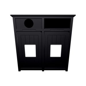 AURA - Double - Unit - Circle-Full - Black