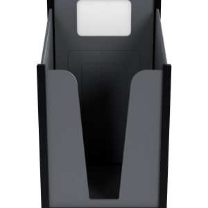 VISION - Single - Unit - Pizza Box Collector - Full - Black-Grey