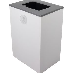 SPECTRUM - Single - Kit - Cube - Xl - Waste - Full - White-Silver