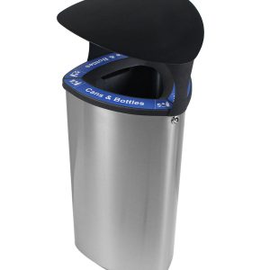 BOKA - Single - Canopy - Cans & Bottles - Full - Stainless Steel-Black-Blue