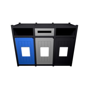 VISION - Triple - Unit - Full-Slot-Full - Blue-Grey-Black