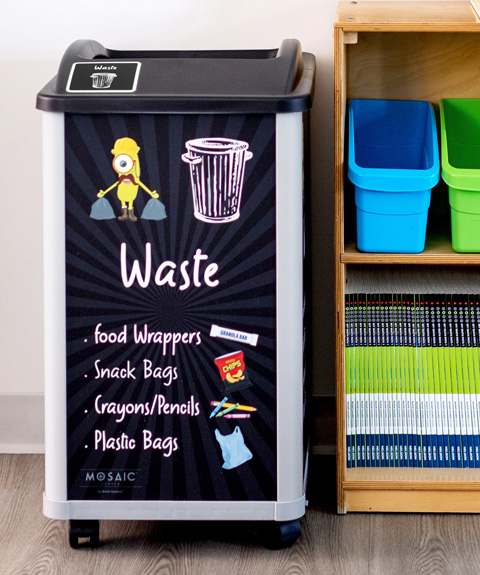 waste sorter bins