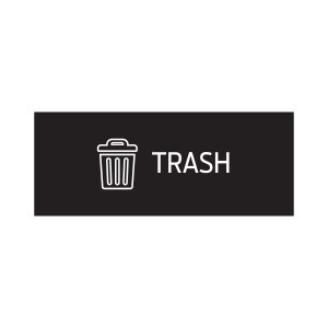 trash logo