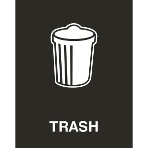 trash logo