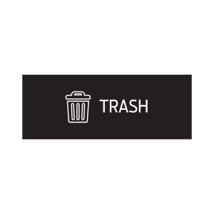 trash logo