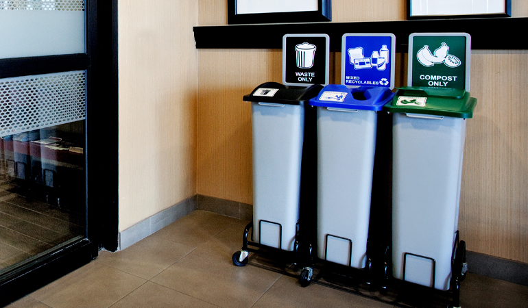waste sorter bins
