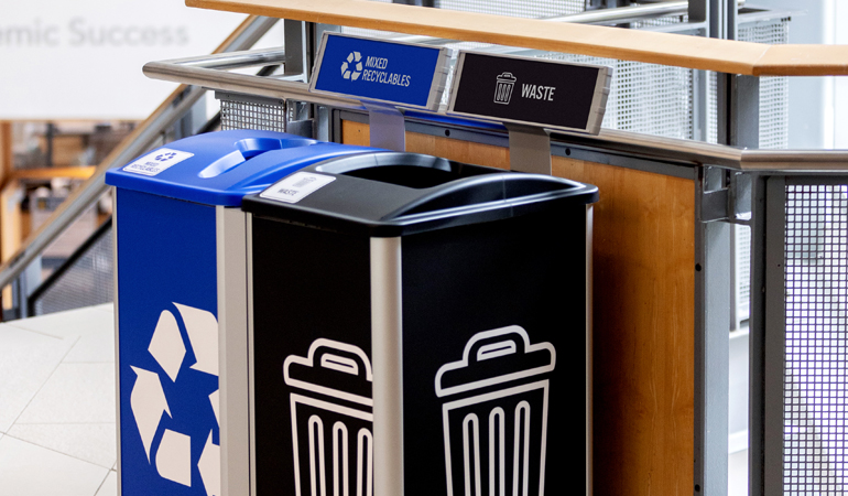 waste sorter bins