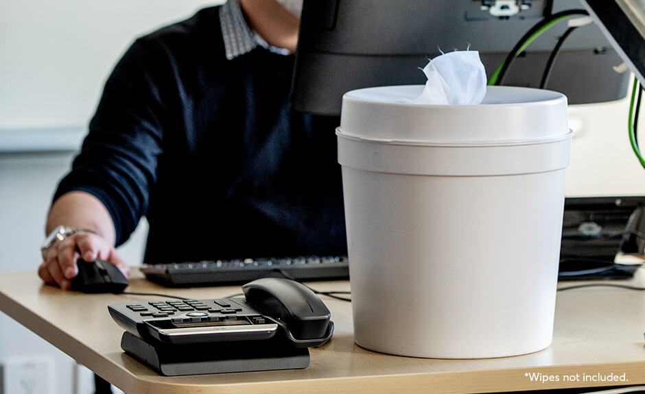 man using the computer
