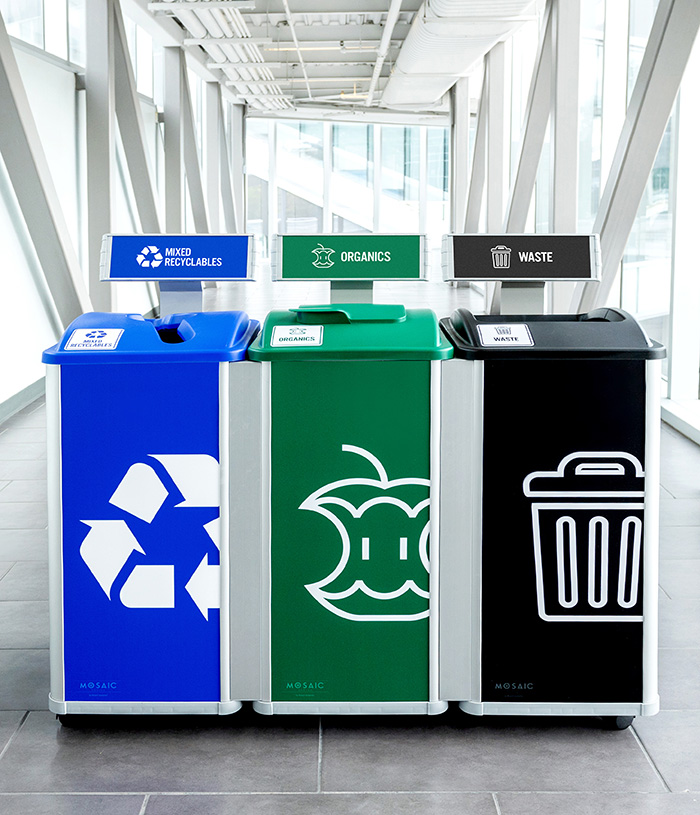 waste sorter bins