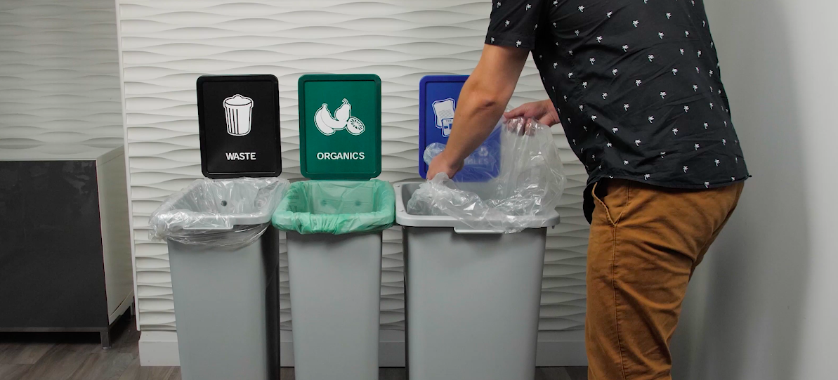 waste sorter bins