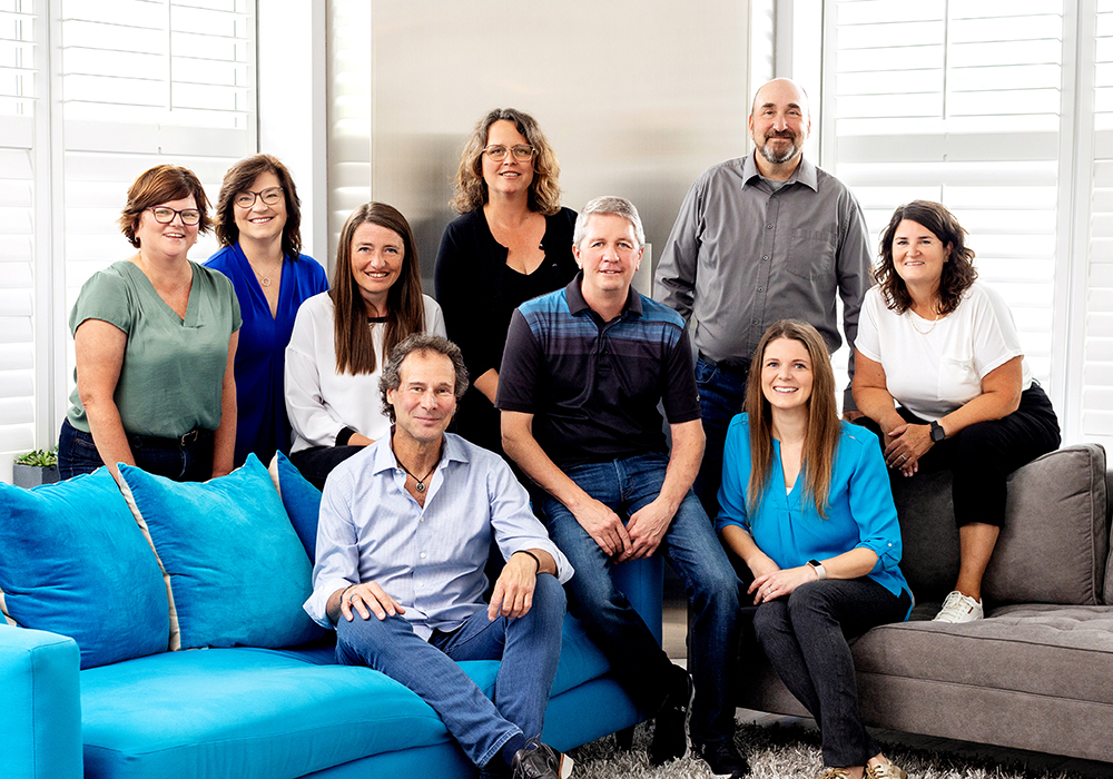 Craig Busch and his team