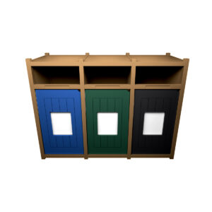 VISION - Triple - Unit - Full - Cedar-Blue-Green-Black