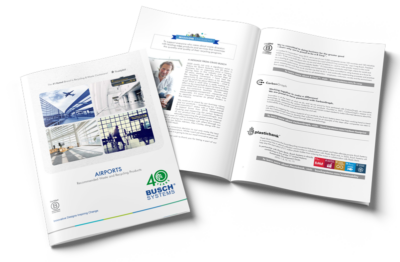 recycling and waste product catalog icon for airports