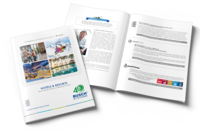 recycling and waste products catalog for hotels and resorts