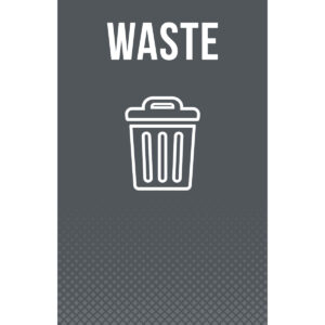 FUSION - Sign - Body - Waste - Dark Grey