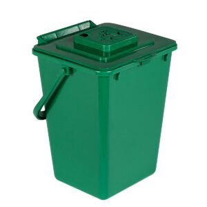 KITCHEN COMPOSTER - Single - Unit - 2 - Vented Lift - Compost Green