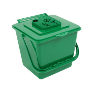KITCHEN COMPOSTER - Single - Unit - 1 - Vented Lift - Compost Green