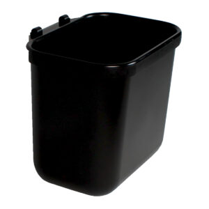 HANGING WASTE BASKET - Single - Body - Black