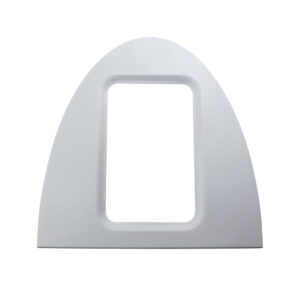SPECTRUM - Single - Lid - Ellipse - Full - Sandtex Silver